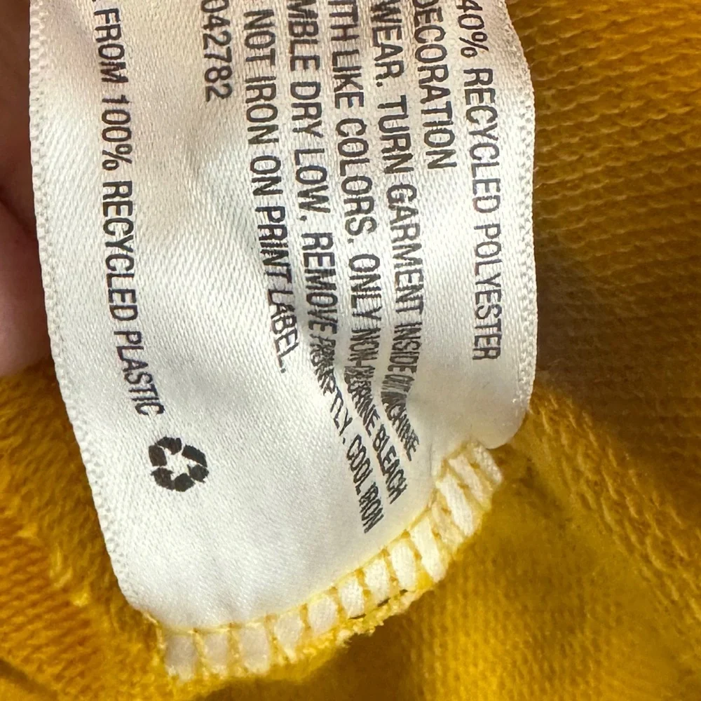 Cat & Jack Yellow Kids Dress Size 6/6X Long Sleeve Casual Pocket Twirl Cute